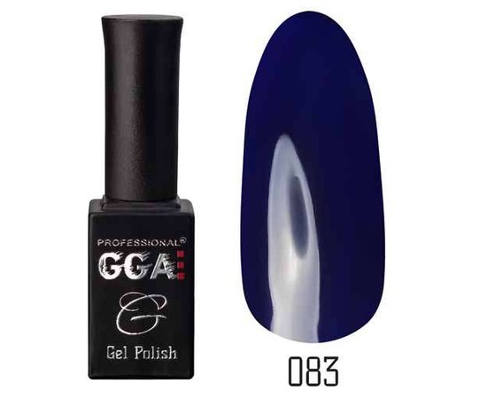 Изображение  Gel polish for nails GGA Professional 10 ml, No. 083, Color No.: 83