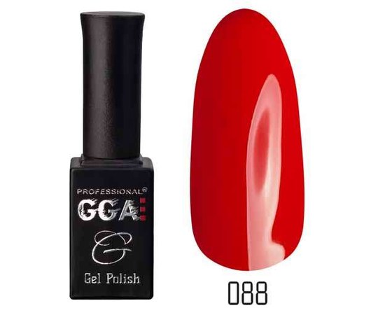 Изображение  Gel polish for nails GGA Professional 10 ml, No. 088, Color No.: 88