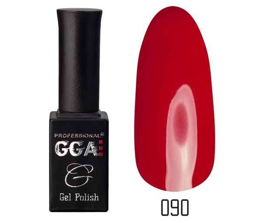 Изображение  Gel polish for nails GGA Professional 10 ml, No. 090, Color No.: 90