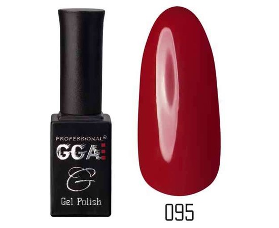 Изображение  Gel polish for nails GGA Professional 10 ml, № 095, Color No.: 95