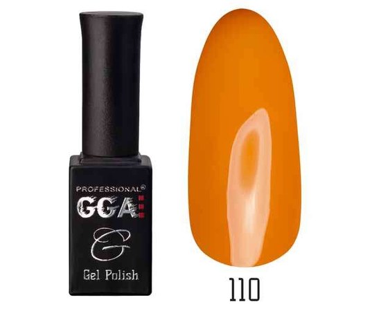 Изображение  Gel polish for nails GGA Professional 10 ml, No. 110, Color No.: 110