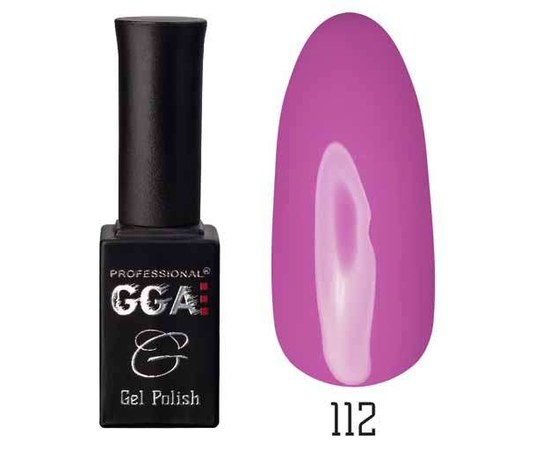 Изображение  Gel polish for nails GGA Professional 10 ml, No. 112, Color No.: 112