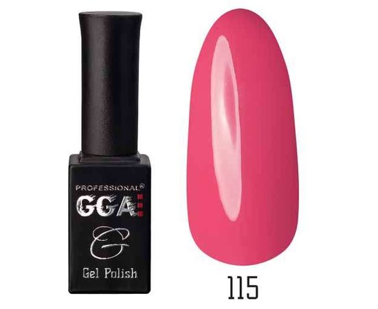 Зображення  Гель-лак для нігтів GGA Professional 10 мл, № 115, Цвет №: 115