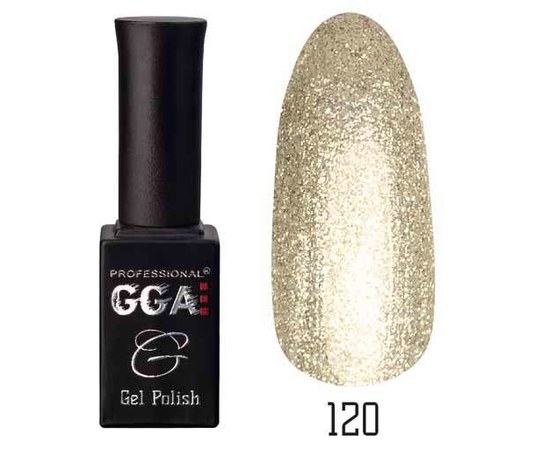 Изображение  Gel polish for nails GGA Professional 10 ml, № 120, Color No.: 120