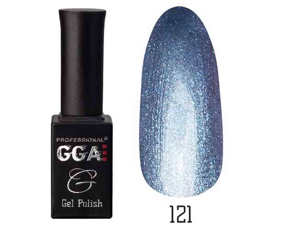 Изображение  Gel polish for nails GGA Professional 10 ml, No. 121, Color No.: 121