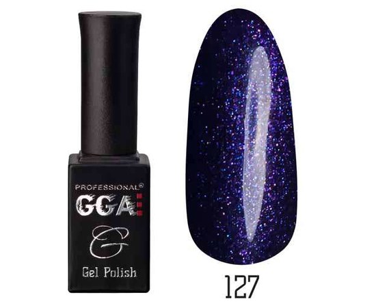 Зображення  Гель-лак для нігтів GGA Professional 10 мл, № 127, Цвет №: 127