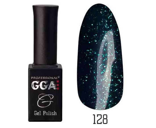 Зображення  Гель-лак для нігтів GGA Professional 10 мл, № 128, Цвет №: 128