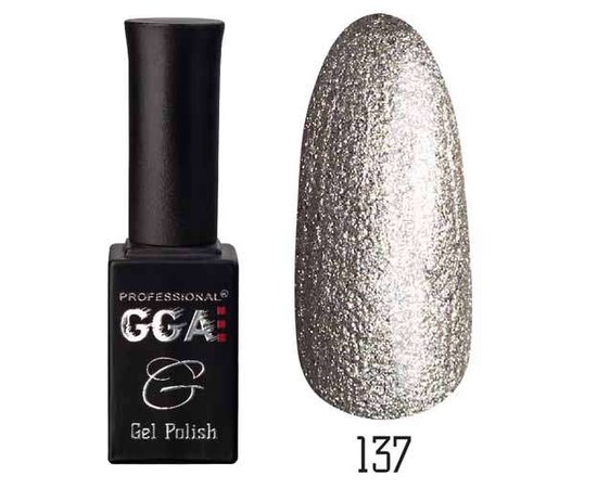 Зображення  Гель-лак для нігтів GGA Professional 10 мл, № 137, Цвет №: 137