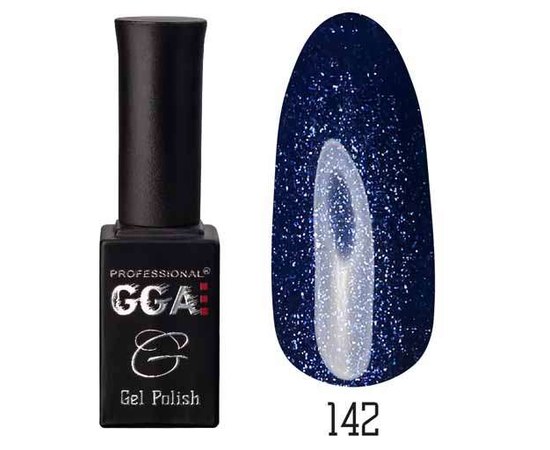 Зображення  Гель-лак для нігтів GGA Professional 10 мл, № 142, Цвет №: 142