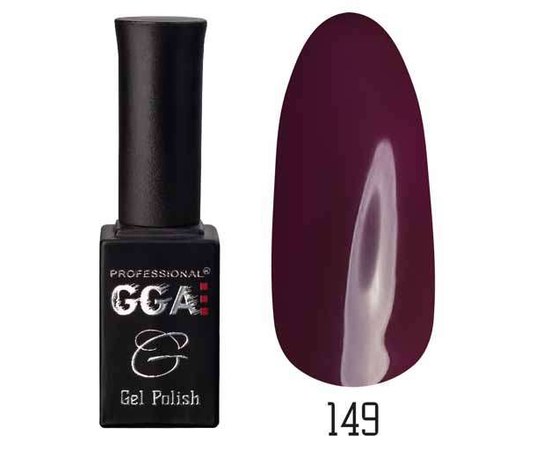 Изображение  Gel polish for nails GGA Professional 10 ml, No. 149, Color No.: 149
