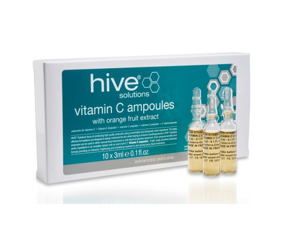 Изображение  Vitamin C in ampoule for face skin hive, 3 ml