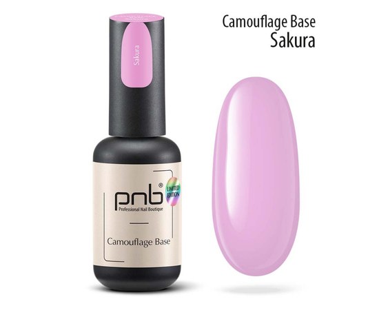 Изображение  Camouflage base PNB Camouflage Base 8 ml, Sakura, Volume (ml, g): 8, Color No.: Sakura