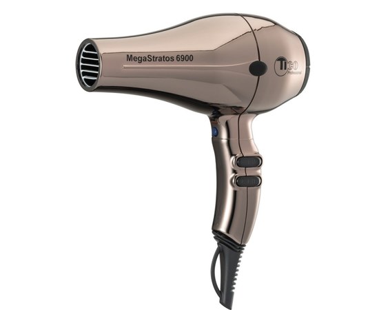 Изображение  Профессиональный фен для волос TICO Professional Mega Stratos 6900 Gold Rose (100018GP)