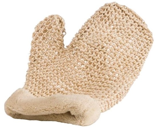 Изображение  Мочалка-перчатка для душа из сизаля Suavipiel Natural