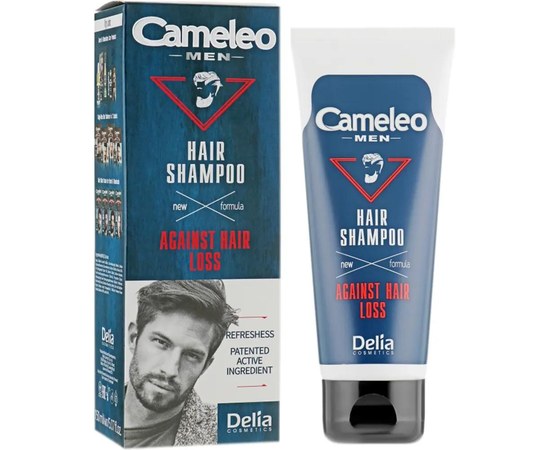 Изображение  Шампунь против выпадения волос Delia Cameleo Men Against Hair Loss Shampoo 150 мл