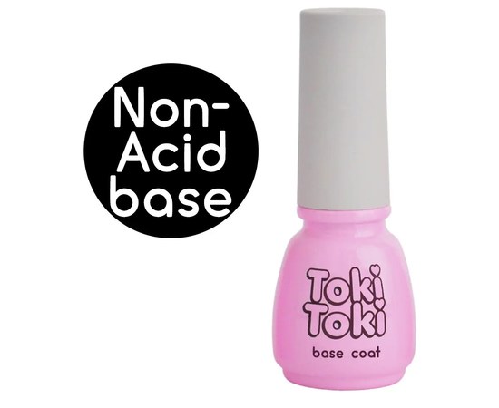 Изображение  Base for gel polish Toki-Toki Non-Acid Base transparent, 5 ml