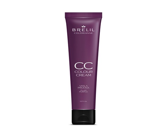 Изображение  Coloring cream BRELIL CC COLOR CREAM with a moisturizing effect, 70 ml Purple plum, Volume (ml, g): 70, Color No.: Purple plum