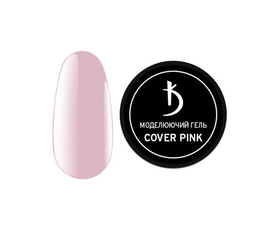 Зображення  Моделюючий гель Kodi Build It Up Gel "Cover Pink", 12 мл, Об'єм (мл, г): 12, Цвет №: Cover Pink