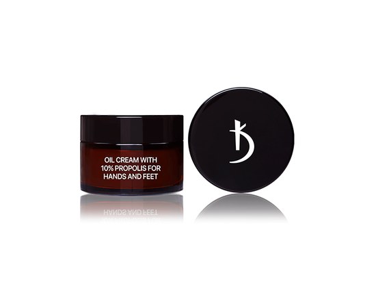 Изображение  Oil cream with propolis 10% for the skin of hands and feet Kodi 20109981, 30 g