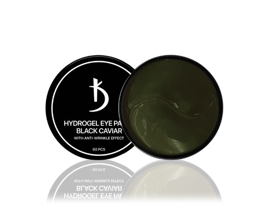 Изображение  Hydrogel eye patches Kodi Black Caviar, 60 pcs