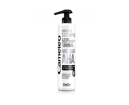 Изображение  Shampoo with AHA-acids for hair Delia Cameleo Hair Care, 250 ml