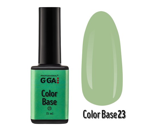 Изображение  База для гель-лака GGA Professional Color Base 15 мл, № 23, Объем (мл, г): 15, Цвет №: 23