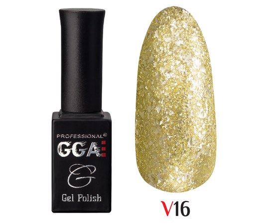 Изображение  Gel polish for nails GGA Professional Vegas 10 ml, No. 18, Volume (ml, g): 10, Color No.: 18