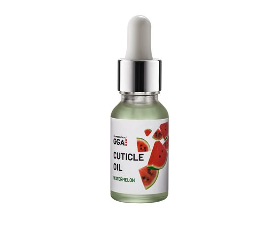 Изображение  GGA Professional Cuticle Oil 15 ml, Watermelon, Aroma: Watermelon, Volume (ml, g): 15