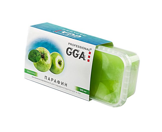 Изображение  Парафин витаминизированный GGA Professional Яблоко, 500 мл, Аромат: Яблоко, Объем (мл, г): 500
