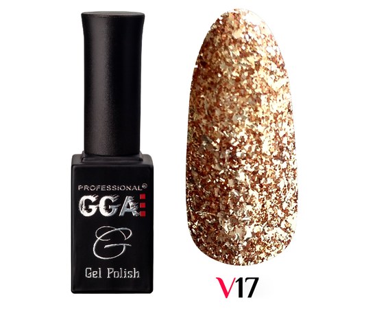 Зображення  Гель-лак для нігтів GGA Professional Vegas 10 мл, № 11, Об'єм (мл, г): 10, Цвет №: 11