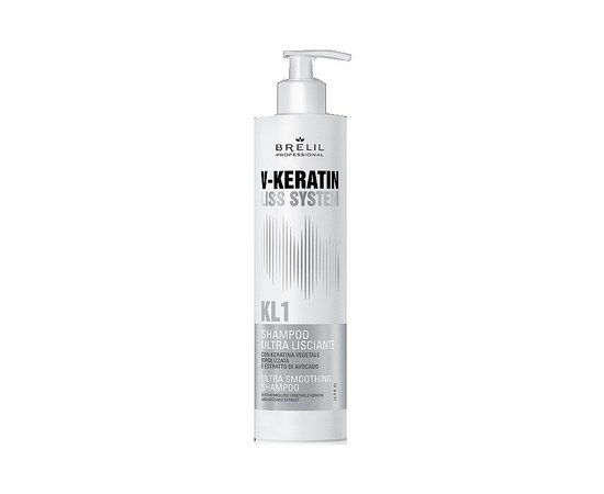 Зображення  Розгладжуючий шампунь Brelil Ultra Smoothing Shampoo KL1 500 мл