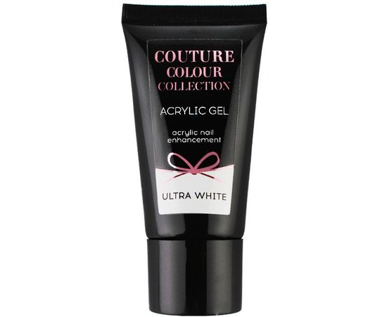 Изображение  Couture Color Acrylic Gel 60 ml, Ultra White
