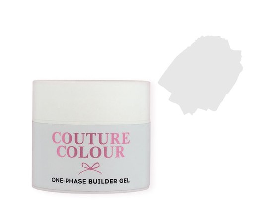Изображение  Couture Color 1-Phase Builder Gel 50 ml, No. 00 CLEAR DROP, Volume (ml, g): 50, Color No.: 0