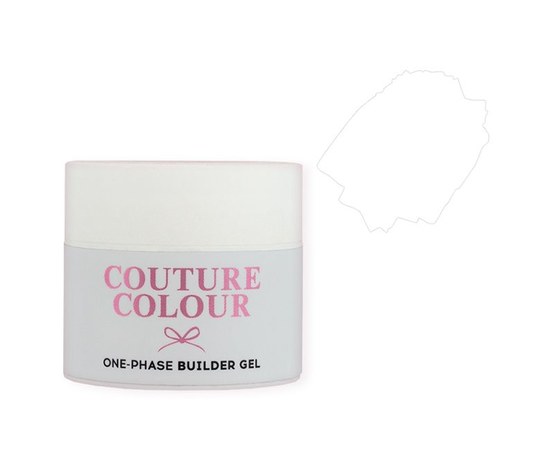 Изображение  Couture Color 1-Phase Builder Gel 50 ml, No. 01 VANILLA MILK, Volume (ml, g): 50, Color No.: 1