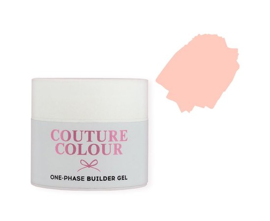 Изображение  Couture Color 1-Phase Builder Gel 50 ml, No. 06 SWEET PEACH, Volume (ml, g): 50, Color No.: 6