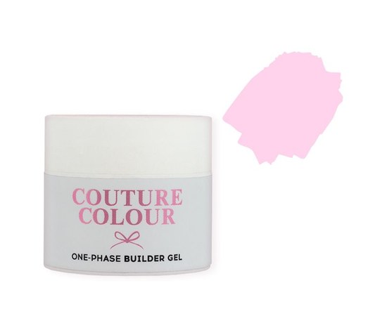 Изображение  Couture Color 1-Phase Builder Gel 50 ml, № 02 ROSE PETAL, Volume (ml, g): 50, Color No.: 2