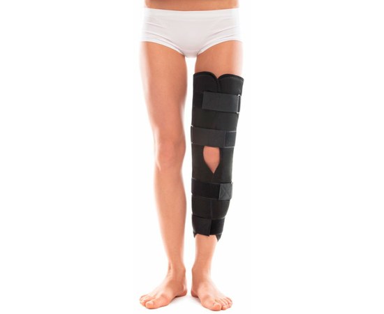 Зображення  Бандаж для колінного суглоба ТУТОР, універсальний TIANA Тип 512-А (чорний) розмір 40 см, Розмір: 1