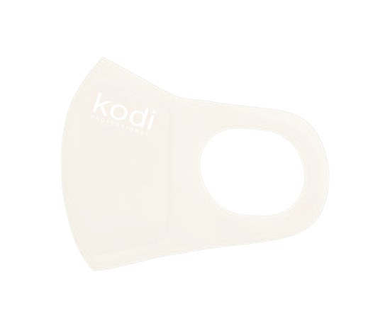 Изображение  Двухслойная маска из неопрена без клапана Kodi 20096854, белая с логотипом Kodi Professional, Цвет: белый