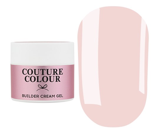Зображення  Будівельний крем-гель Couture Colour Builder Cream Gel Ballet pink №02 (ніжно-рожевий) 5 мл, Об'єм (мл, г): 5, Цвет №: Ballet Pink