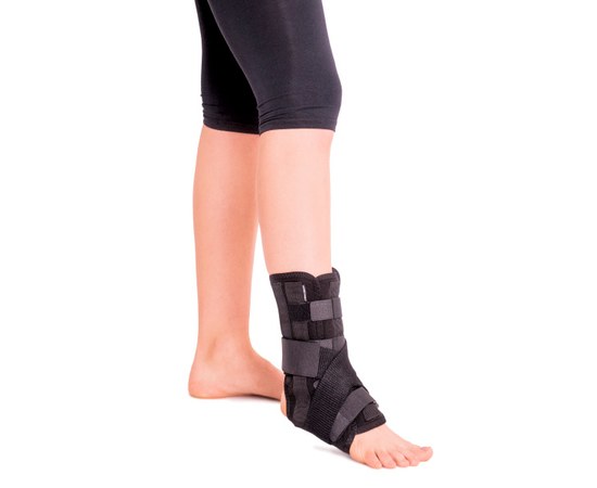 Изображение  Ankle brace rigid TIANA Type 415 (black) size 2 23 -25 cm, Size: 2