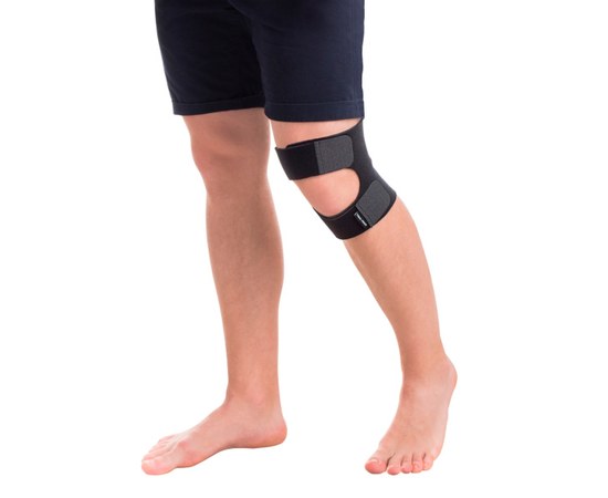 Зображення  Бандаж для колінного суглоба роз'ємний неопреновий універсальний TIANA Тип 516 до 46 см