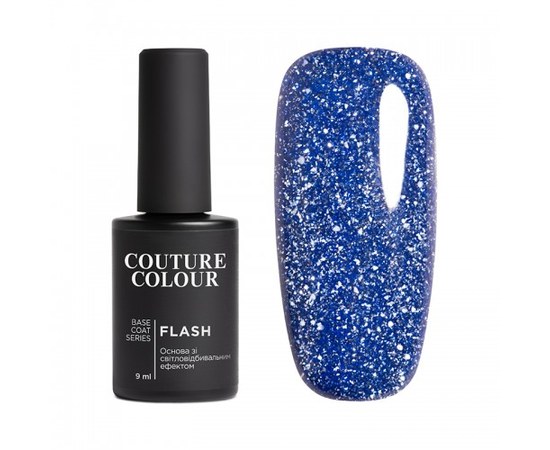 Изображение  База цветная Couture Colour Flash Base светоотражающая 9 мл, № 08, Объем (мл, г): 9, Цвет №: 008