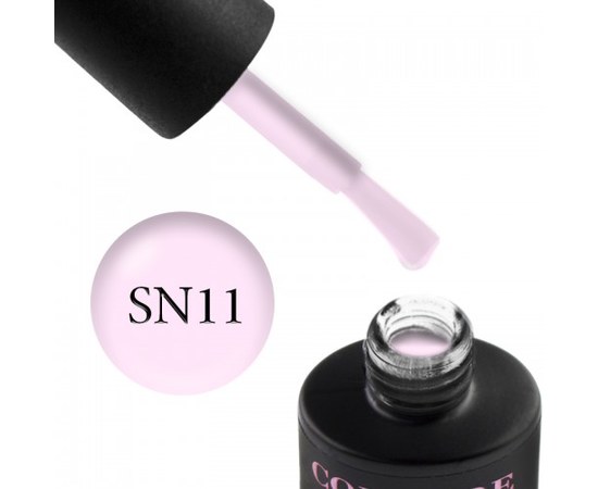 Изображение  Гель-лак Couture Colour Soft Nude SN 11 светло-розовый, 9 мл, Объем (мл, г): 9, Цвет №: 11
