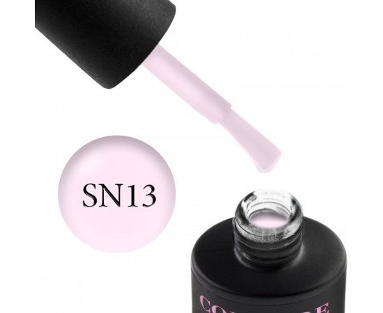 Зображення  Гель-лак Couture Color Soft Nude SN 13 ніжно-рожевий, 9 мл, Об'єм (мл, г): 9, Цвет №: 13