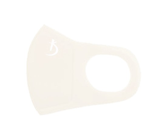 Зображення  Двошарова маска з неопрену без клапана Kodi 20096847, біла з логотипом, Колір: білий