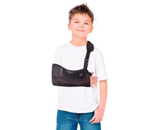 Изображение  Support mesh arm bandage (braid bandage, child size) TIANA Type 610-0 C (black) 18 - 24 cm, Size: 0