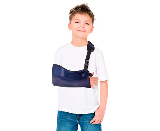 Изображение  Support mesh arm bandage (braid bandage, child size) TIANA Type 610-0 C (blue) 18 - 24 cm, Size: 0