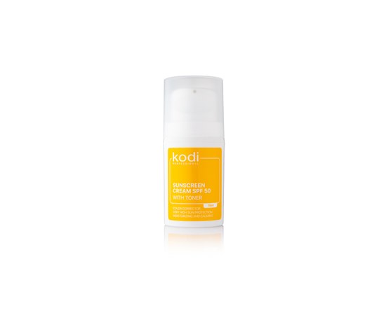 Изображение  Sunscreen with toner Kodi SPF 50 SUNSCREEN CREAM, 15 ml, Volume (ml, g): 15
