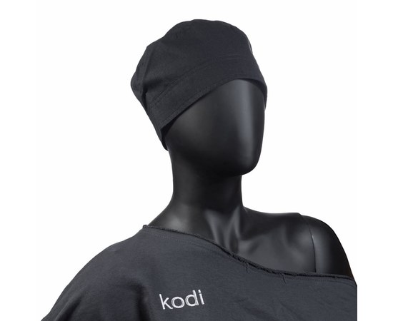 Зображення  Шапочка жіноча для майстра Kodi 20102906, чорна (р. 58), Розмір: 58, Колір: чорний