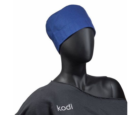 Зображення  Шапочка жіноча для майстра Kodi 20095598, синя (р. 59), Розмір: 59, Колір: синій